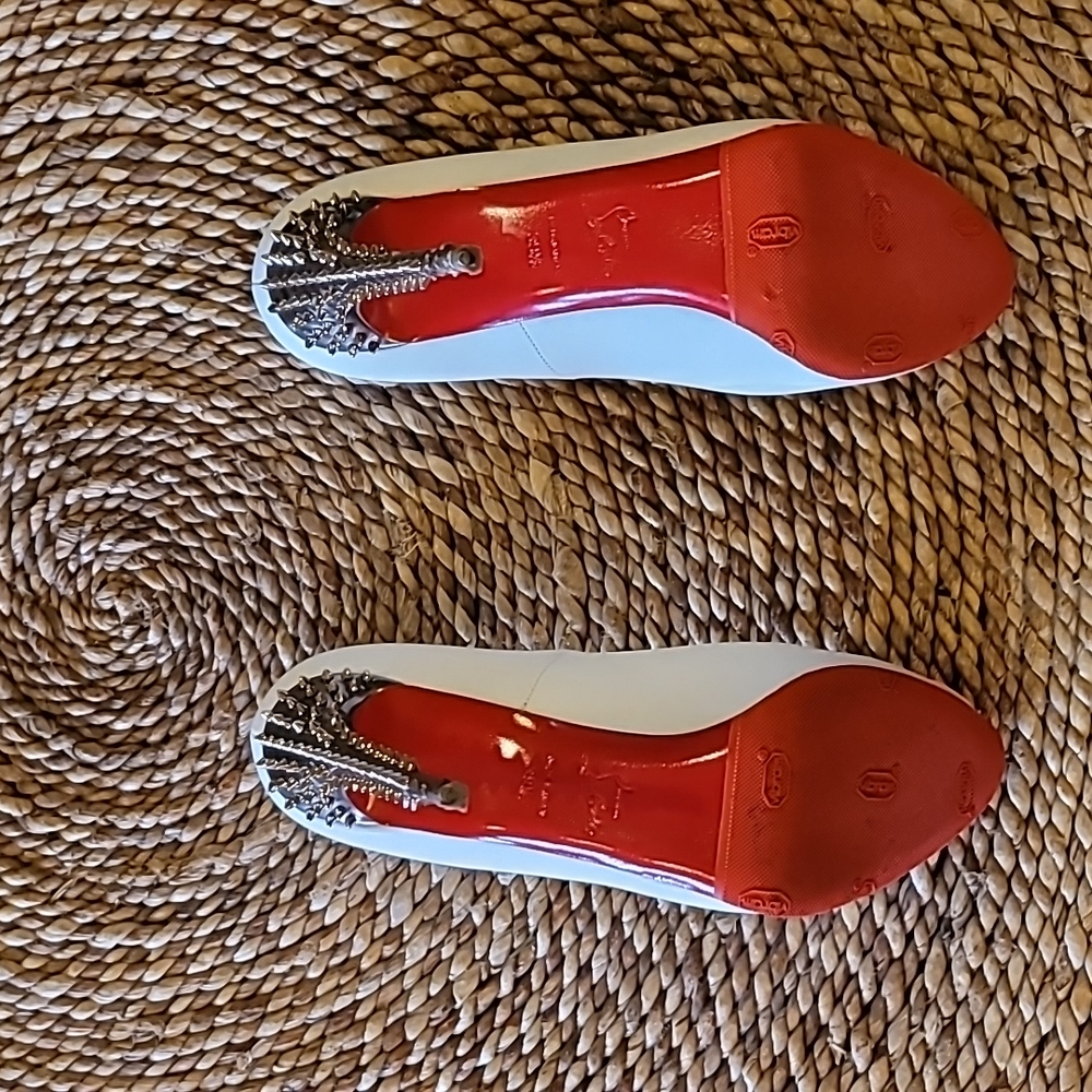 Christian Louboutin 120mm spiked heels 39.5. - Picture 3 of 15